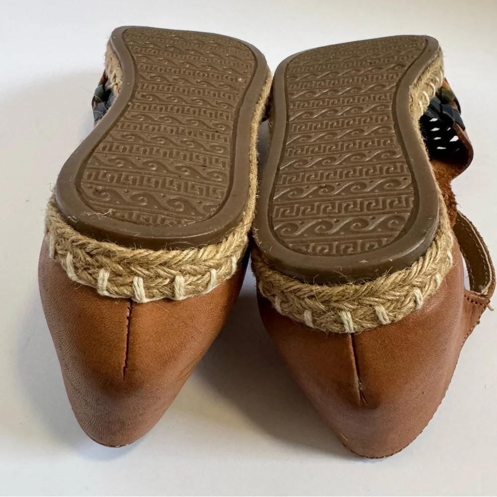 D'arte huarache sandal made of genuine leather 7/7.5